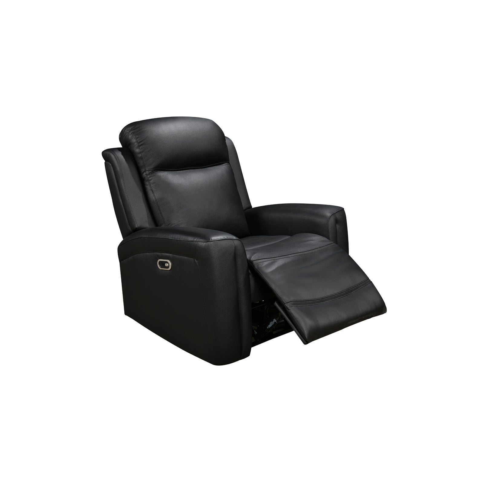 3-2 Seater Electric Leather/PVC Black Recliner Set V43-SET-FNX-3R-2RBL