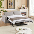 Ada Multifunctional 3 Seater Sofa Bed Fabric Upholstery Wooden Structure V43-SOF-ADA-BG