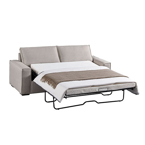 Ada Multifunctional 3 Seater Sofa Bed Fabric Upholstery Wooden Structure V43-SOF-ADA-BG