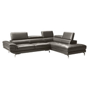 Vienna Sofa Faux Leather 5 Seater Grey V43-SOF-VIN-GRN