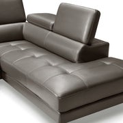 Vienna Sofa Faux Leather 5 Seater Grey V43-SOF-VIN-GRN