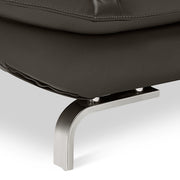 Vienna Sofa Faux Leather 5 Seater Grey V43-SOF-VIN-GRN