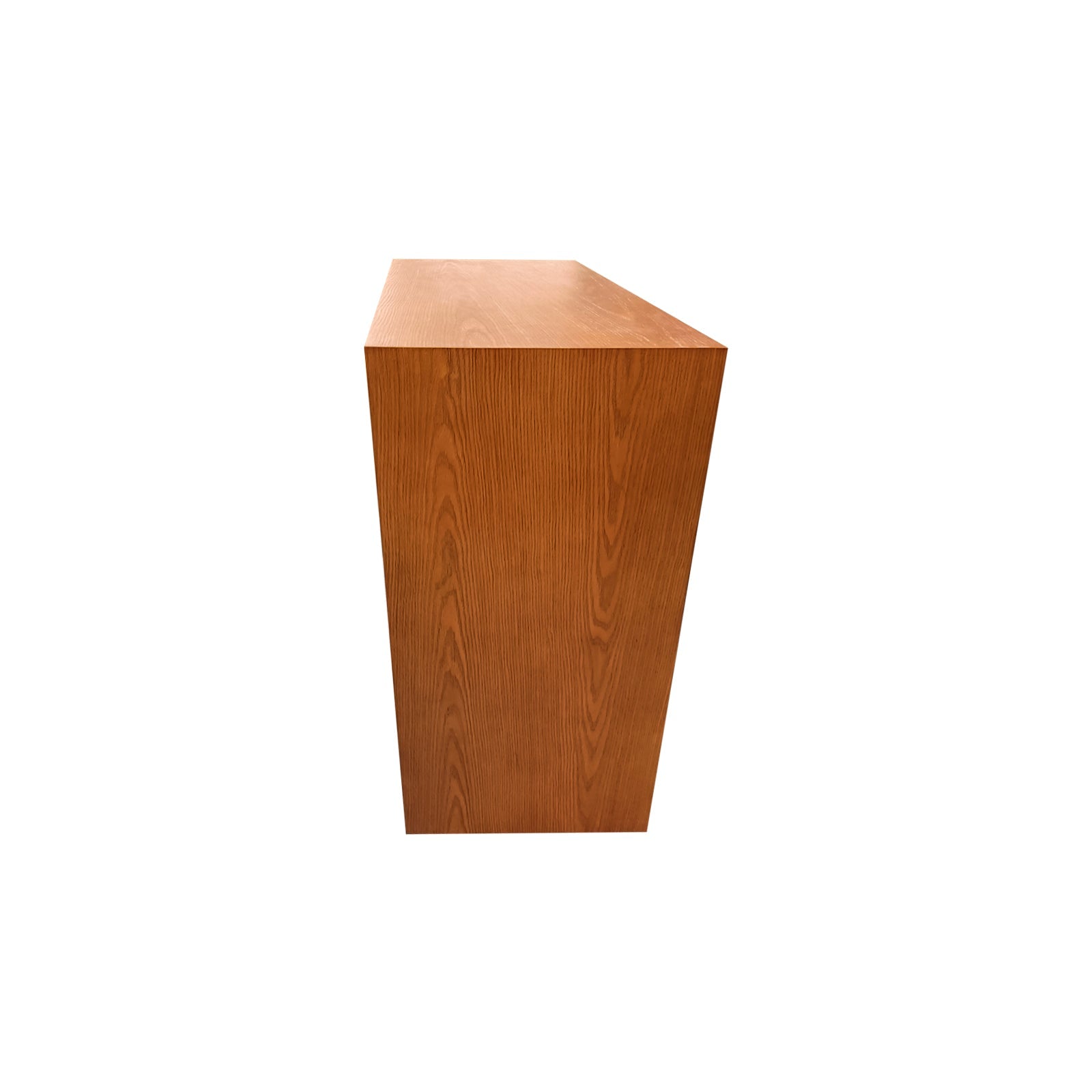 Tallboy MDF Brown Colour Waveform Design Three Drawers V43-TBY-TOBY