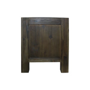 TV Cabinet with 3 Storage Drawers with Shelf Solid Acacia Wooden Frame Entertainment Unit in Chocolate Colour V43-TVC-NOW-CH