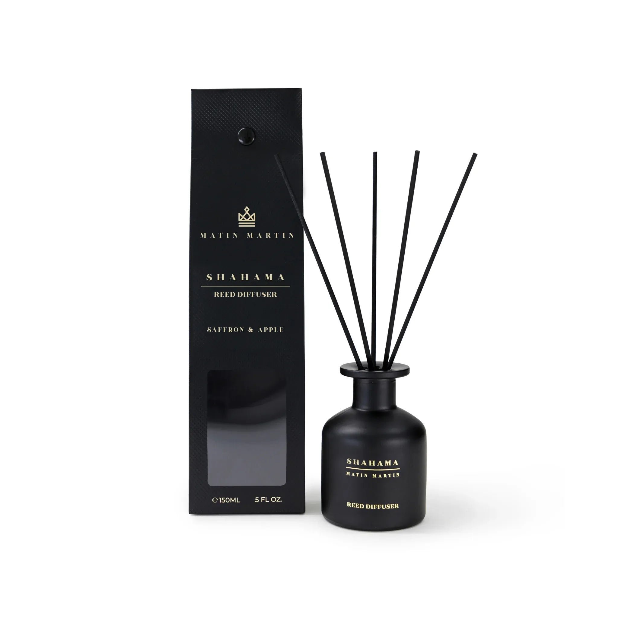 SHAHAMA REED DIFFUSER - SAFFRON & APPLE 150ML V433-MMSHRD