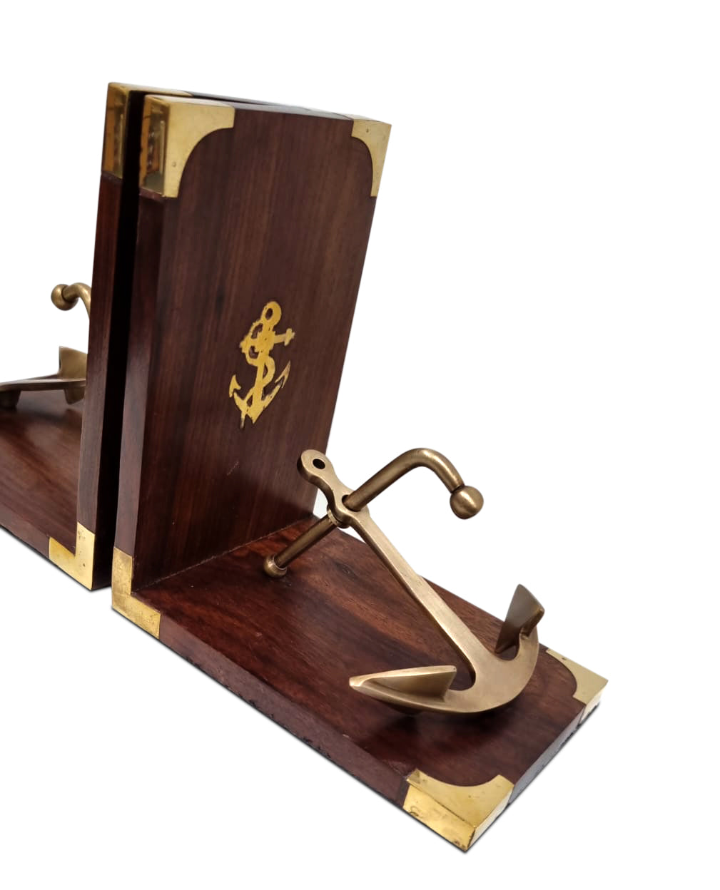 Brass Bookend - Anchor V440-BE102