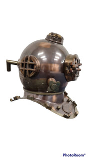 US Navy Mark V Diving Helmet - Dark Antique Finish V440-DH103F