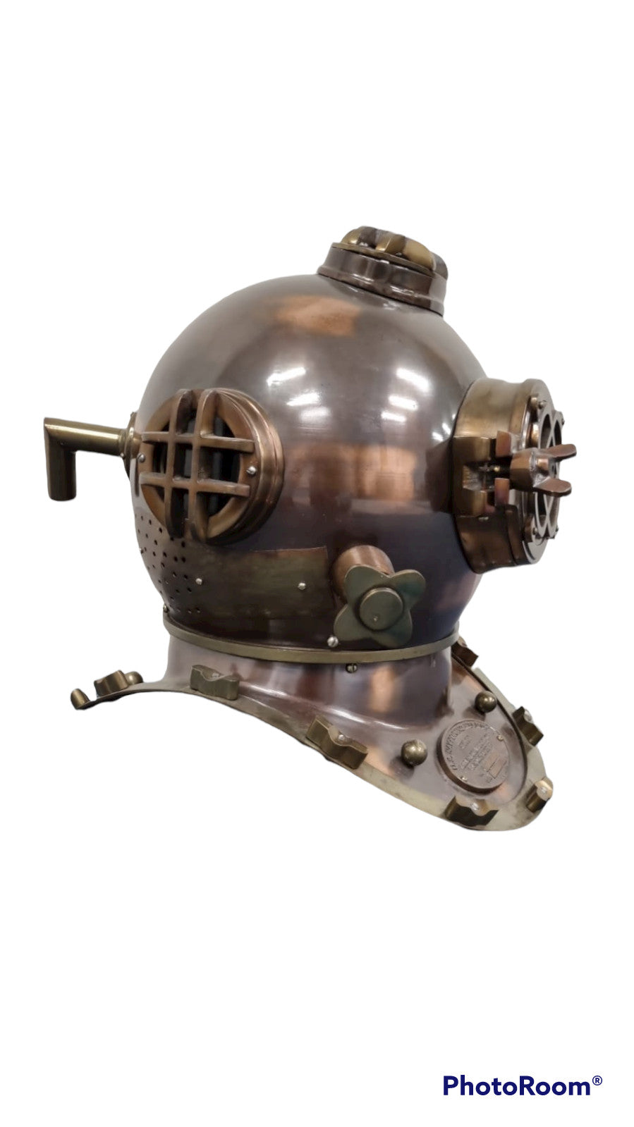 US Navy Mark V Diving Helmet - Dark Antique Finish V440-DH103F