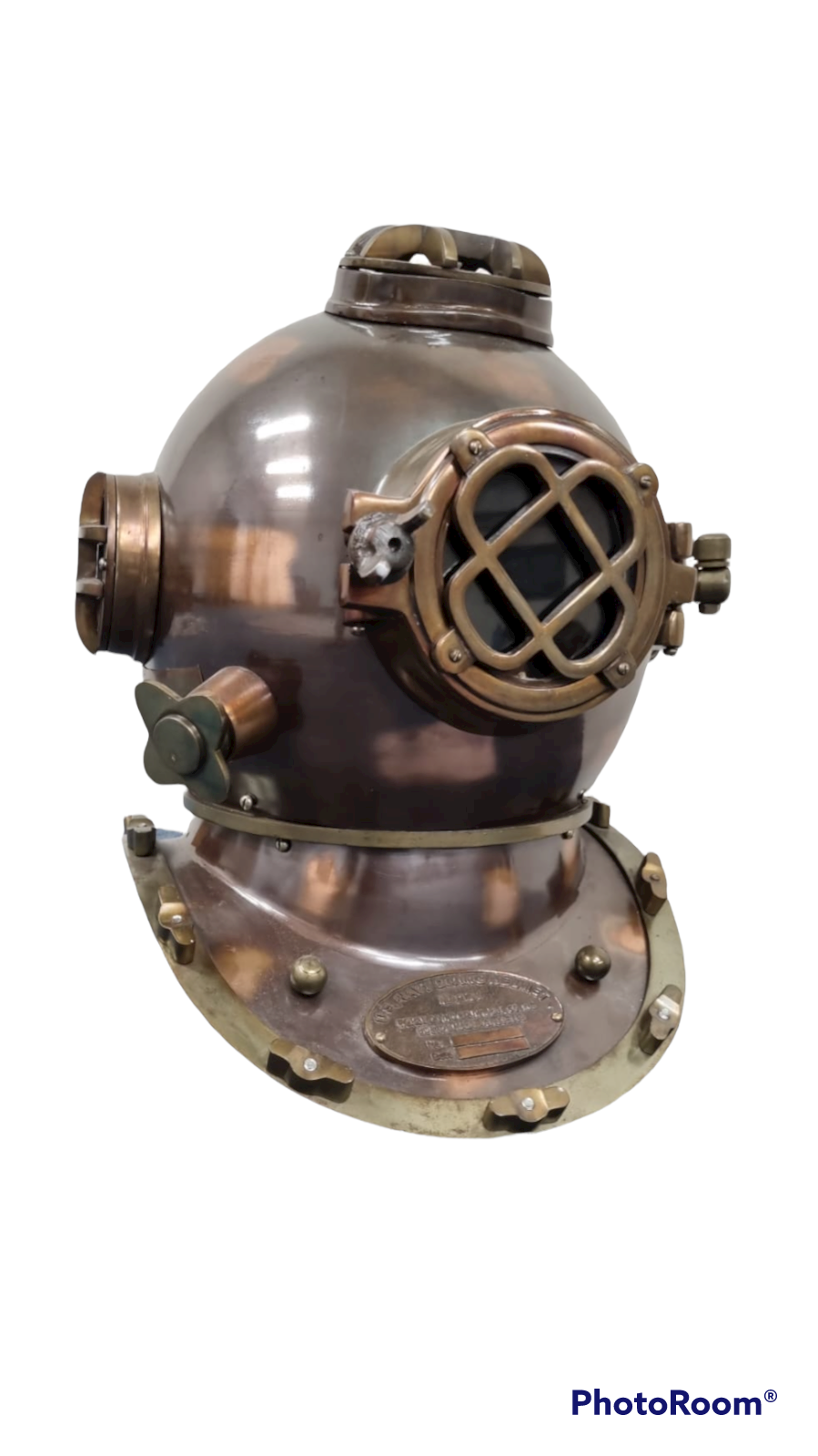 US Navy Mark V Diving Helmet - Dark Antique Finish V440-DH103F