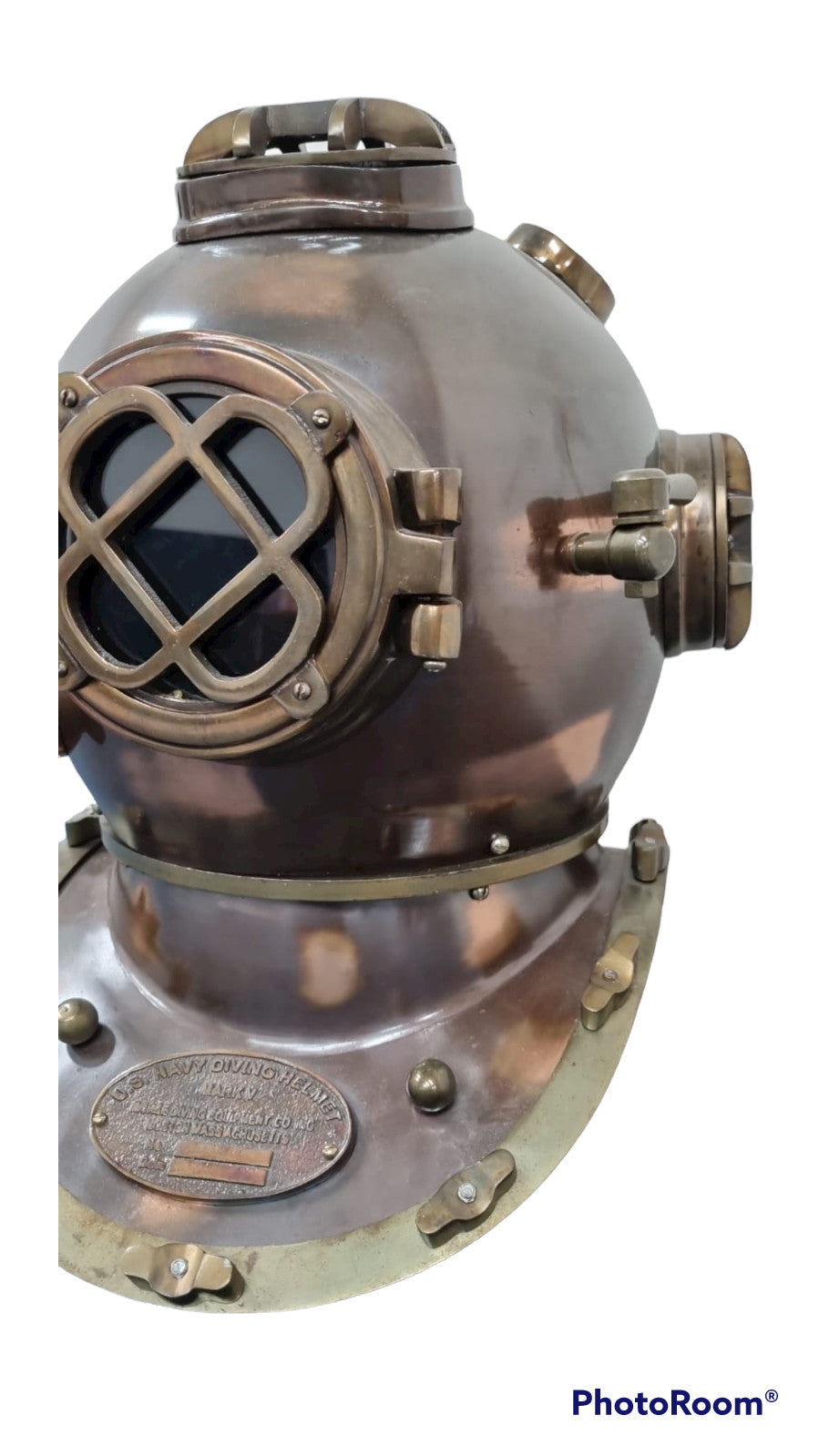 US Navy Mark V Diving Helmet - Dark Antique Finish V440-DH103F