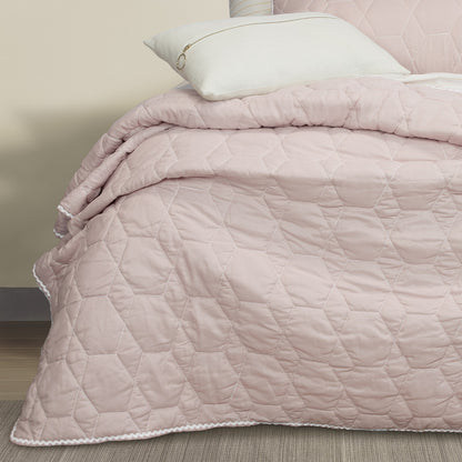 Bolston COVERLET SET - 160X220CM V441-CV4498PNKSB/DB
