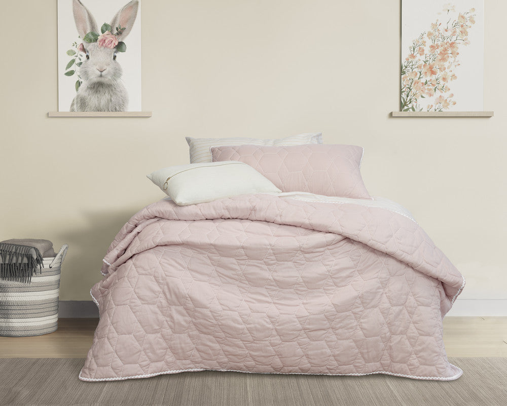 Bolston COVERLET SET - 160X220CM V441-CV4498PNKSB/DB