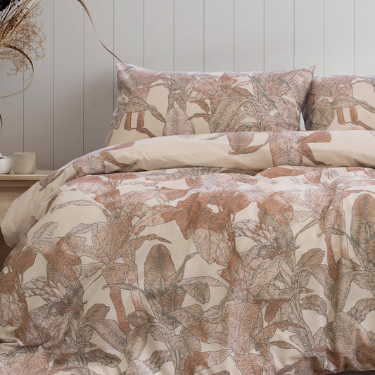 Bayley PRINTED QUILT COVER SET - QUEEN V441-QS4687DUSQB