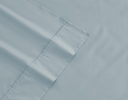 1000TC Cotton Rich SHEET SET - KING SINGLE V441-SS4056BLUKS