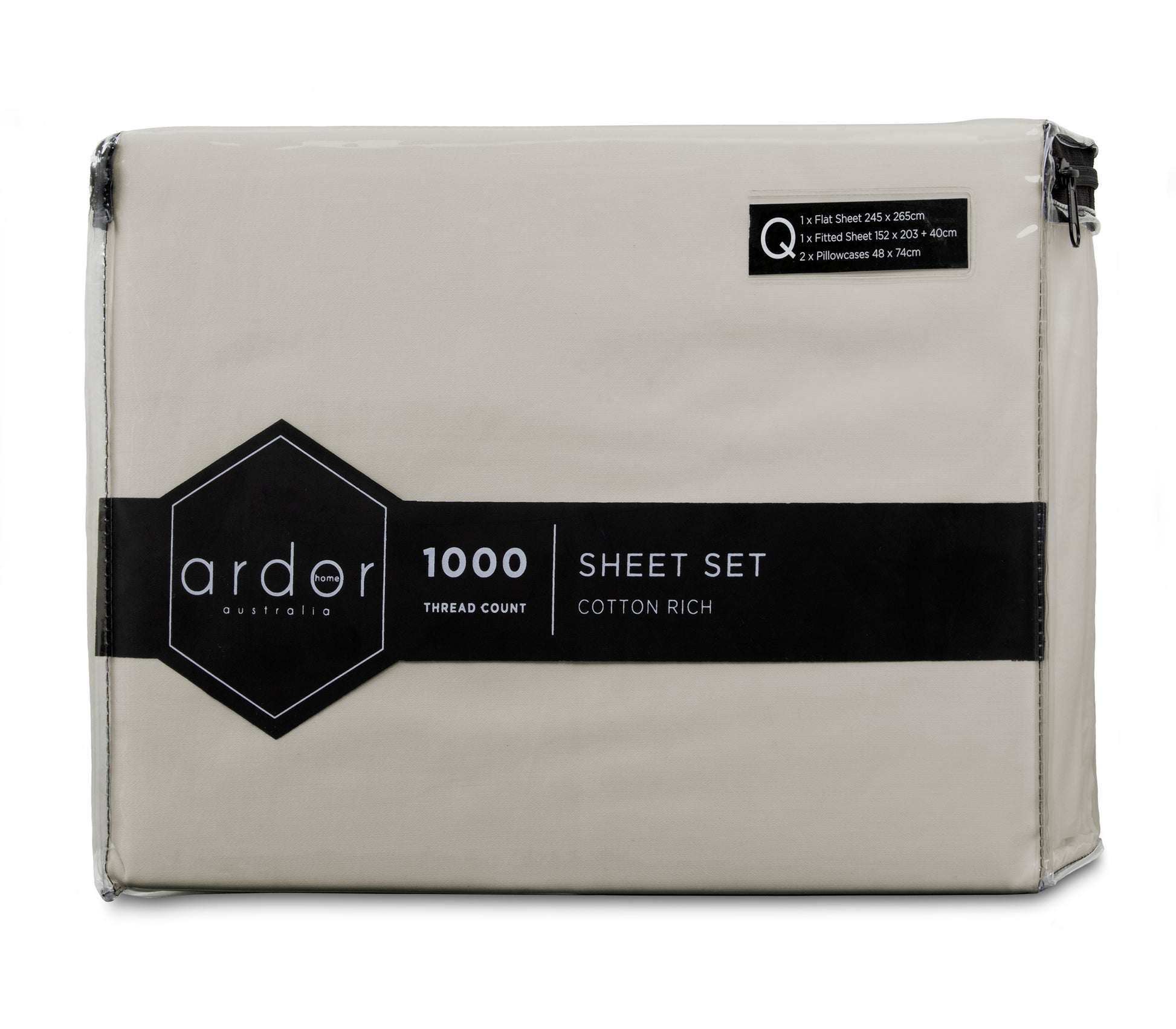 1000TC Cotton Rich SHEET SET - KING SINGLE V441-SS4056SANKS