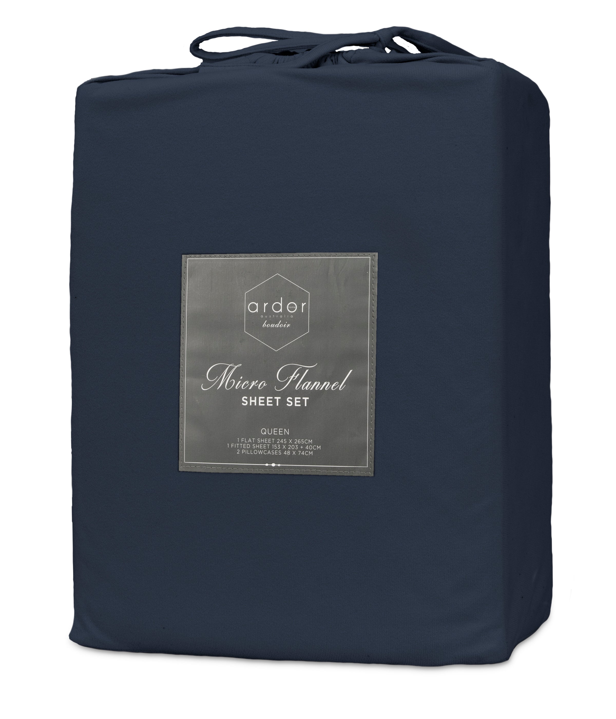 Micro Flannel SHEET SET - MEGA KING V441-SS4364INKMKB
