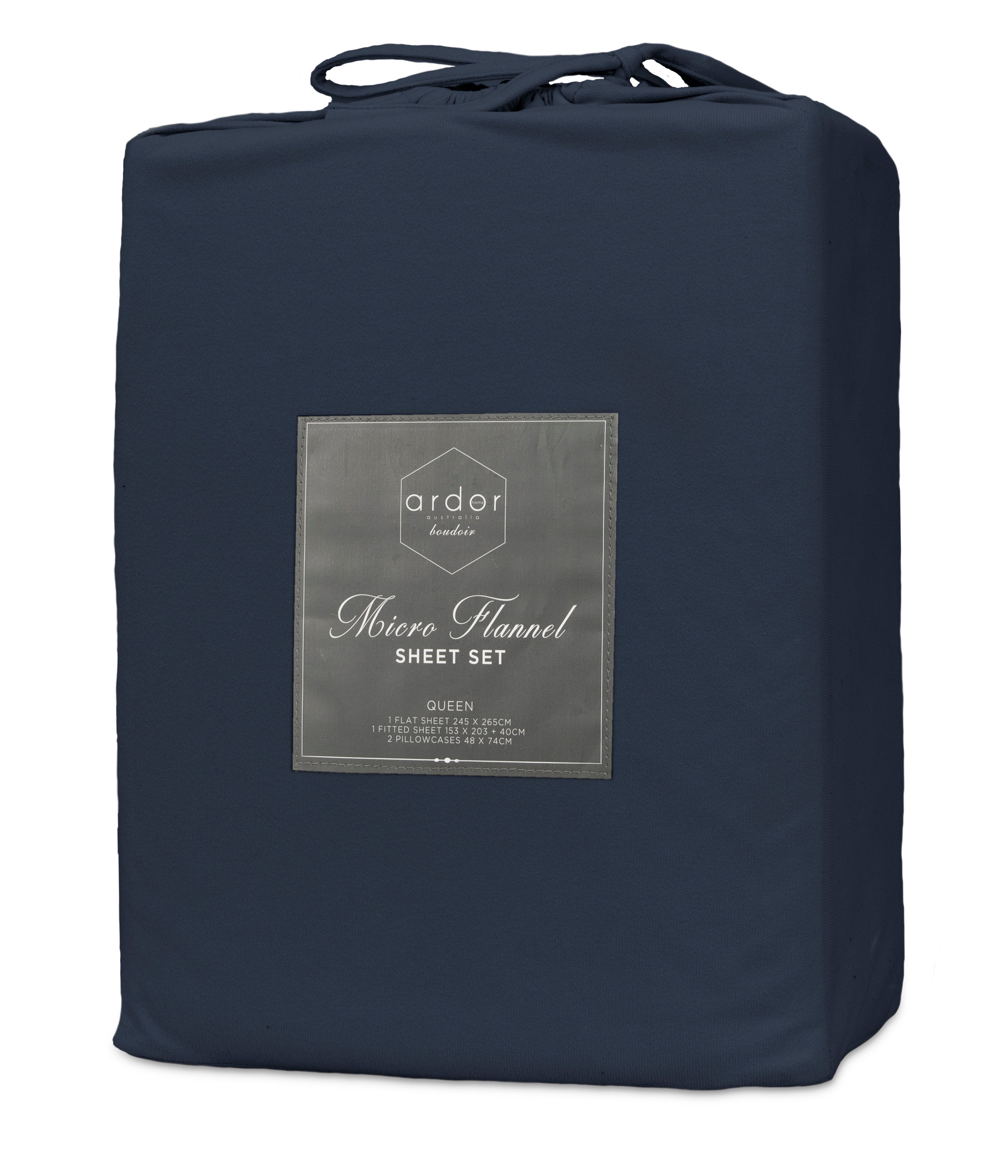 Micro Flannel SHEET SET - MEGA KING V441-SS4364INKMKB