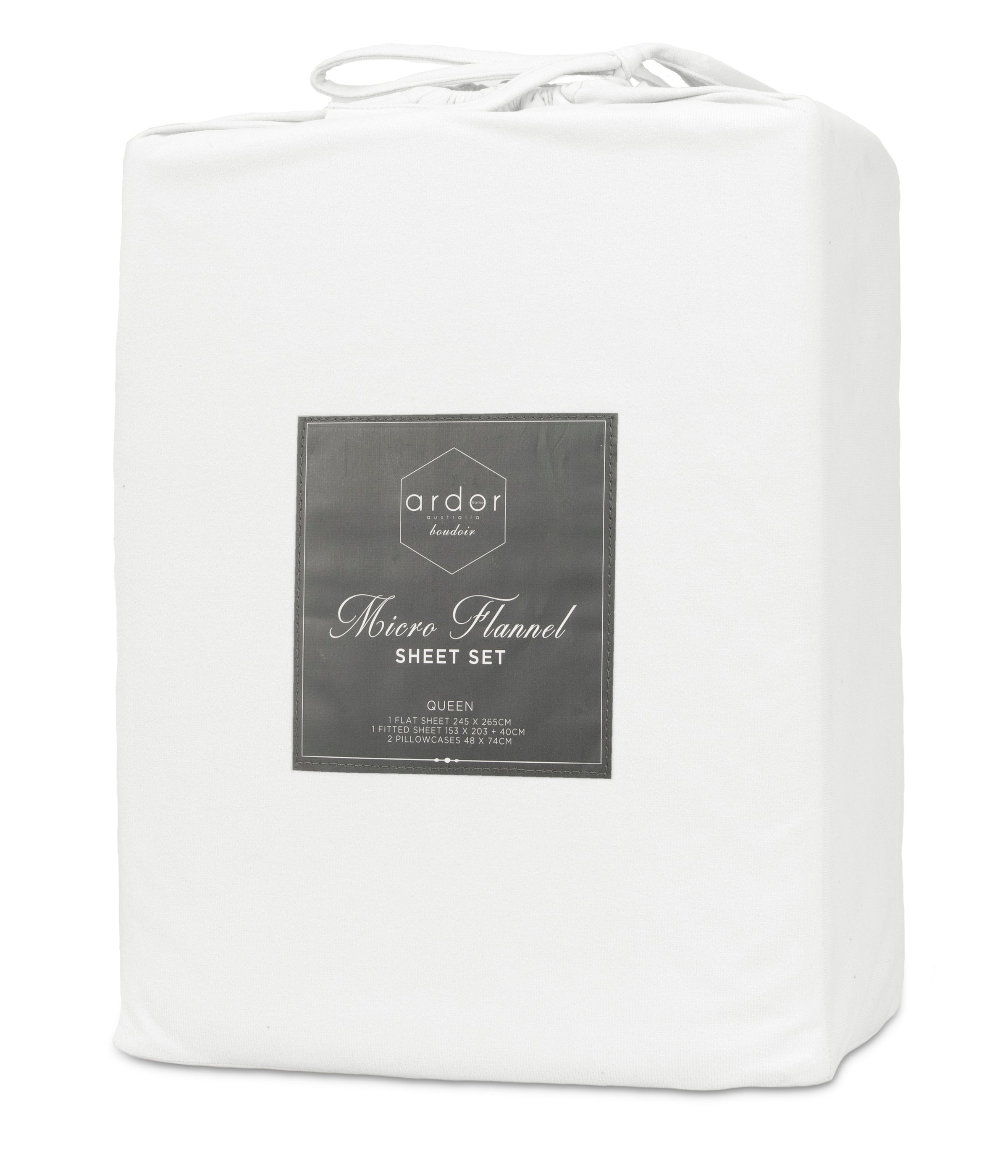Micro Flannel SHEET SET - SINGLE V441-SS4364WTESB