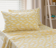 Clouds SHEET SET - SINGLE V441-SS4646YELSB