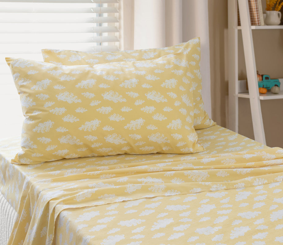 Clouds SHEET SET - SINGLE V441-SS4646YELSB
