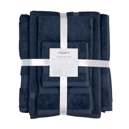 St Regis Collection TOWEL PACK - 5PC - 5 PACK V441-TP4604NAV5PC