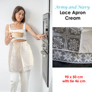 Army and Navy Lace Apron Cream V442-ABR-APRON-ARMYANDNAVY-CREAM-RE