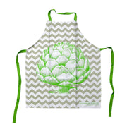Artichoke 100% Cotton Apron 59 x 80cm V442-ABR-APRON-ARTICHOKE-GREEN-SH