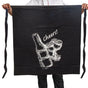 100% Cotton Master Chef Half Apron Heavy Duty Cheers V442-ABR-APRON-CHEERS-BLACK-SH