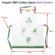 Propert Apron Herb Garden V442-ABR-APRON-HERBGARDEN-GREEN-SH