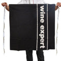 100% Cotton Master Chef Half Apron Heavy Duty Wine Expert V442-ABR-APRON-WINEEXPERT-BLACK-SH