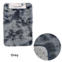 2 Pce 2-Toned Extra Light Weighted Shaggy Fluffy Bath Mat Set Grey V442-ABR-BATHM-LIGHTWEIGHTSHAGGY-GREY-RE
