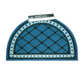 Mason Half Moon Bath Mat Blue V442-ABR-BATHM-MASON-BLUE-RD
