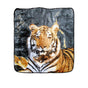Soft 3D Animal Print Faux Mink Blanket Queen Brown Tiger V442-ABR-BLANKET-3DANIMALTIGER-BROWN-QS