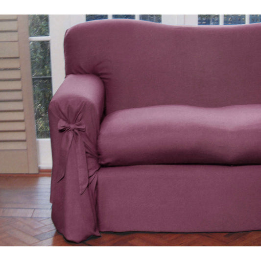 Mauve Sofa Cover 2 to 3 Seater 230 X 420cm V442-ABR-COUCHC-PRINT-2TO3SEATER-MAUVE