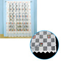 One Piece Kids CuteSheer Lace Curtain Under The Sea Sailing Boat V442-ABR-CURTAIN-LACEUNDERTHESEA-WHITE-RE