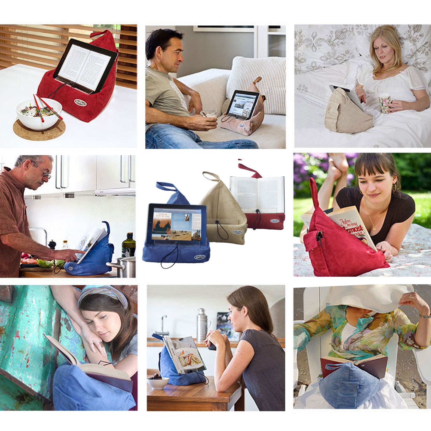 The Book Seat Handsfree Book Seat Beige / Buckskin V442-ABR-CUSHION-BOOKSEAT-BEIGE-SH