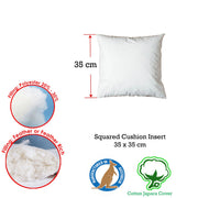 Duck Feather Rich Fill Cushion Inserter Square 35 x 35cm V442-ABR-CUSHION-FEATHERINSERT35CM-WHITE-SQ