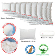Duck Feather Rich Fill Cushion Inserter Square 65 x 65 cm V442-ABR-CUSHION-FEATHERINSERT65CM-WHITE-SQ