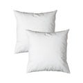 Pair of Duck Feather Rich Fill European Cushion Inserter 65 x 65 cm V442-ABR-CUSHION-PAIRFEATHER65CM-WHITE-EU