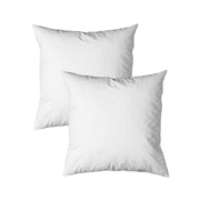 Pair of Duck Feather Rich Fill European Cushion Inserter 65 x 65 cm V442-ABR-CUSHION-PAIRFEATHER65CM-WHITE-EU