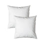 Pair of Duck Feather Rich Fill European Cushion Inserter 65 x 65 cm V442-ABR-CUSHION-PAIRFEATHER65CM-WHITE-EU