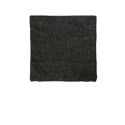 Polyester Chenille Cushion Cover Black V442-ABR-CUSHIONC-DESIGNERCHENILLE-BLACK-SQ