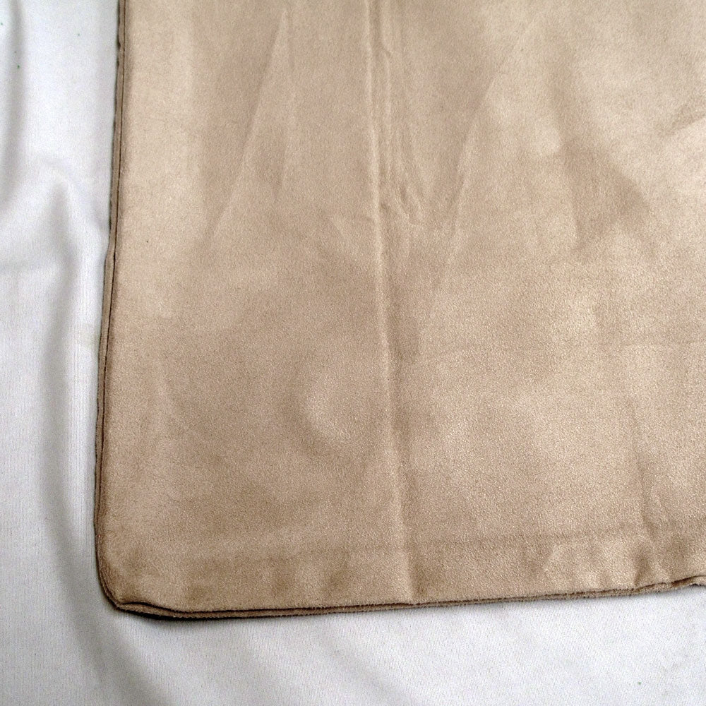 Polyester Faux Suede Cushion Cover Linen V442-ABR-CUSHIONC-DESIGNERFAUXSUEDE-LINEN-SQ