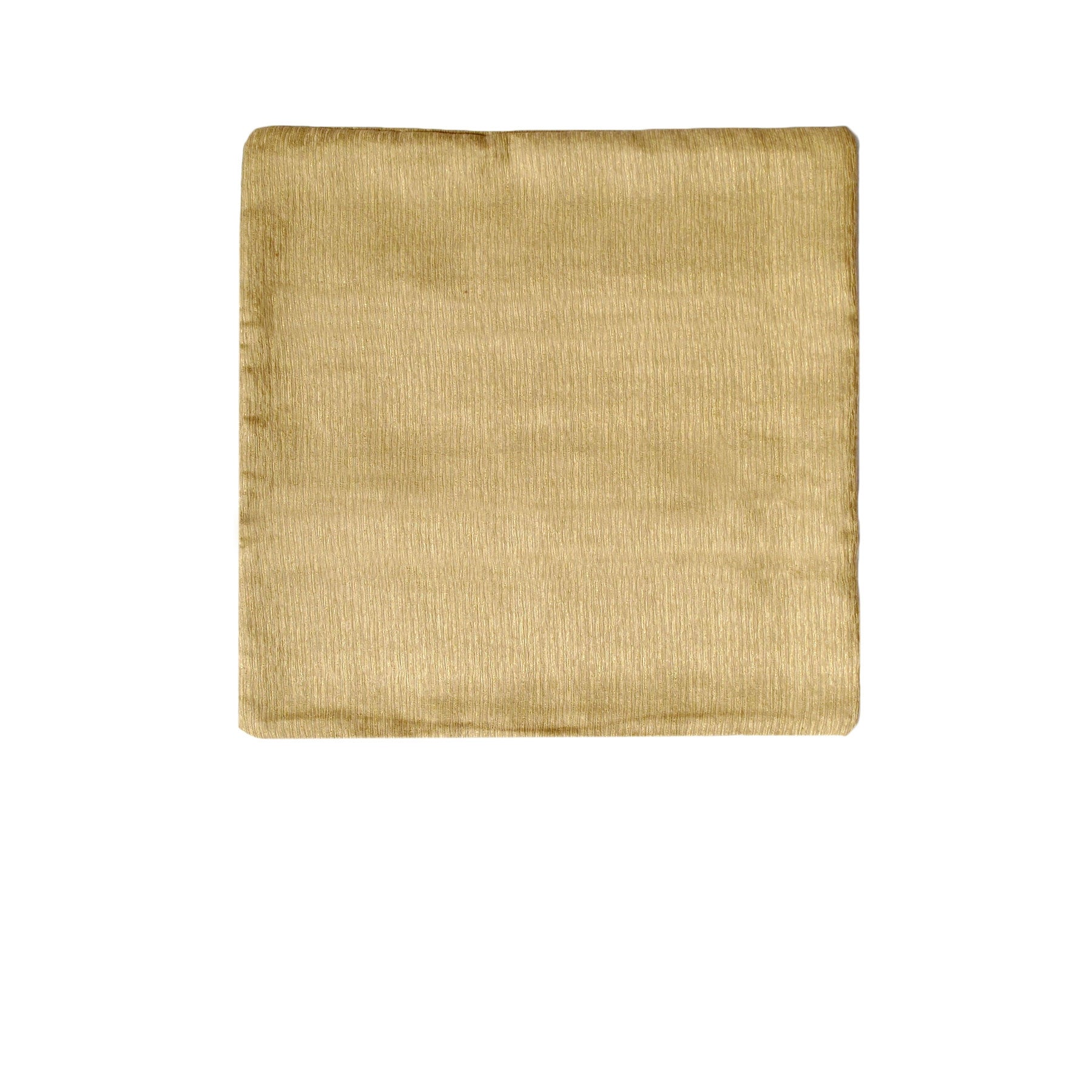 Polyester Cotton Texture Cushion Cover Pale Gold V442-ABR-CUSHIONC-DESIGNERTEXTURE-PALEGOLD-SQ