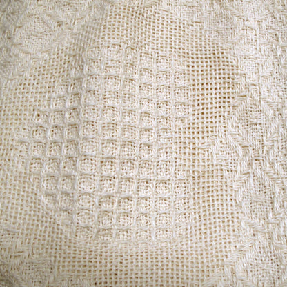 Cotton Knitted Cushion Cover Heart Natural V442-ABR-CUSHIONC-KNITTEDHEART-NATURAL-SQ