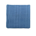 Cotton Knitted Cushion Cover Herringbone Blue V442-ABR-CUSHIONC-KNITTEDHERRINGB-BLUE-SQ