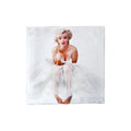 Marilyn Monroe Ballerina Square Cushion Cover V442-ABR-CUSHIONC-MMBALLERINA-WHITE-SQ