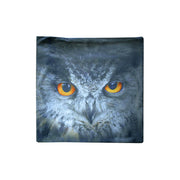 Black Owl Square Cushion Cover V442-ABR-CUSHIONC-OWL-BLACK-SQ