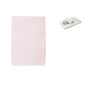 Baby Pink Bassinet Fitted Sheet with a Flat Sheet Sewed Attached V442-ABR-FITTEDS-BASSINETSOLID-BABYPINK-CT