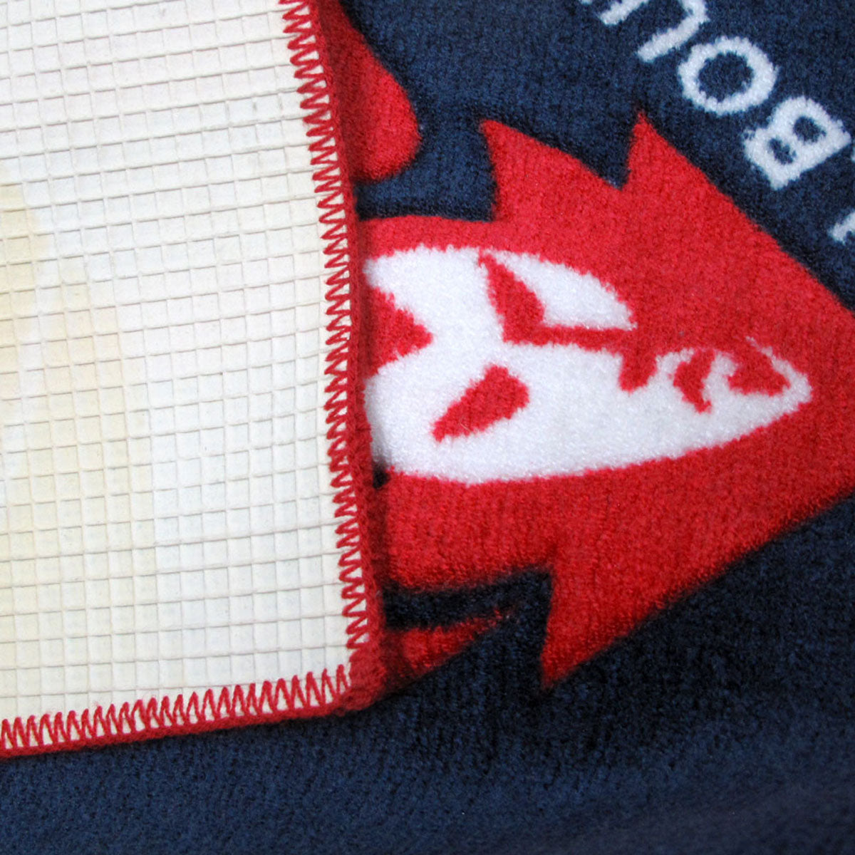 AFL Melbourne Football Club Rubber Backed Floor Mat 55 x 85 cm V442-ABR-FLOORMAT-AFLMELBOURNE-NAVY-RE